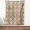 Ambesonne Coffee Fabric by The Yard, Coffee Words Different Typographies Beans Cups on Abstract Vintage Backdrop, Decorative Fabric for Upholstery and Home Accents, 10 Yards, Black Brown